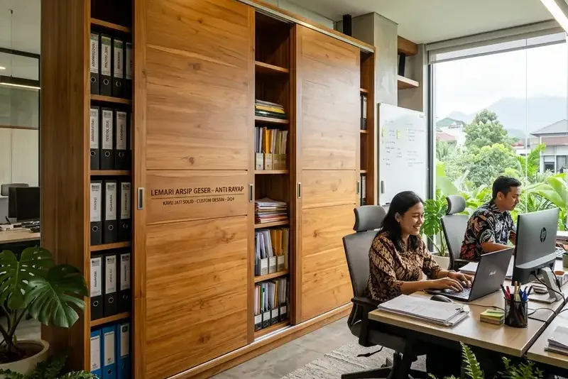 Jasa Kontraktor Lemari Kantor Bogor